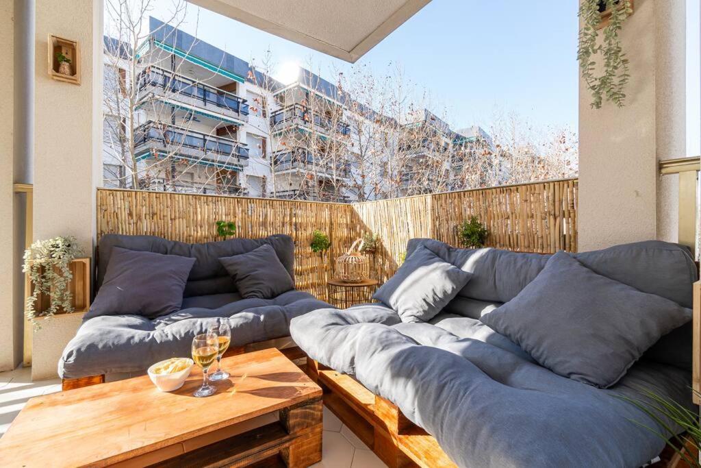 50Mbeach-2Room-Pool-Wifi-Bigterrace-Portavntura-Aa10 Salou Buitenkant foto